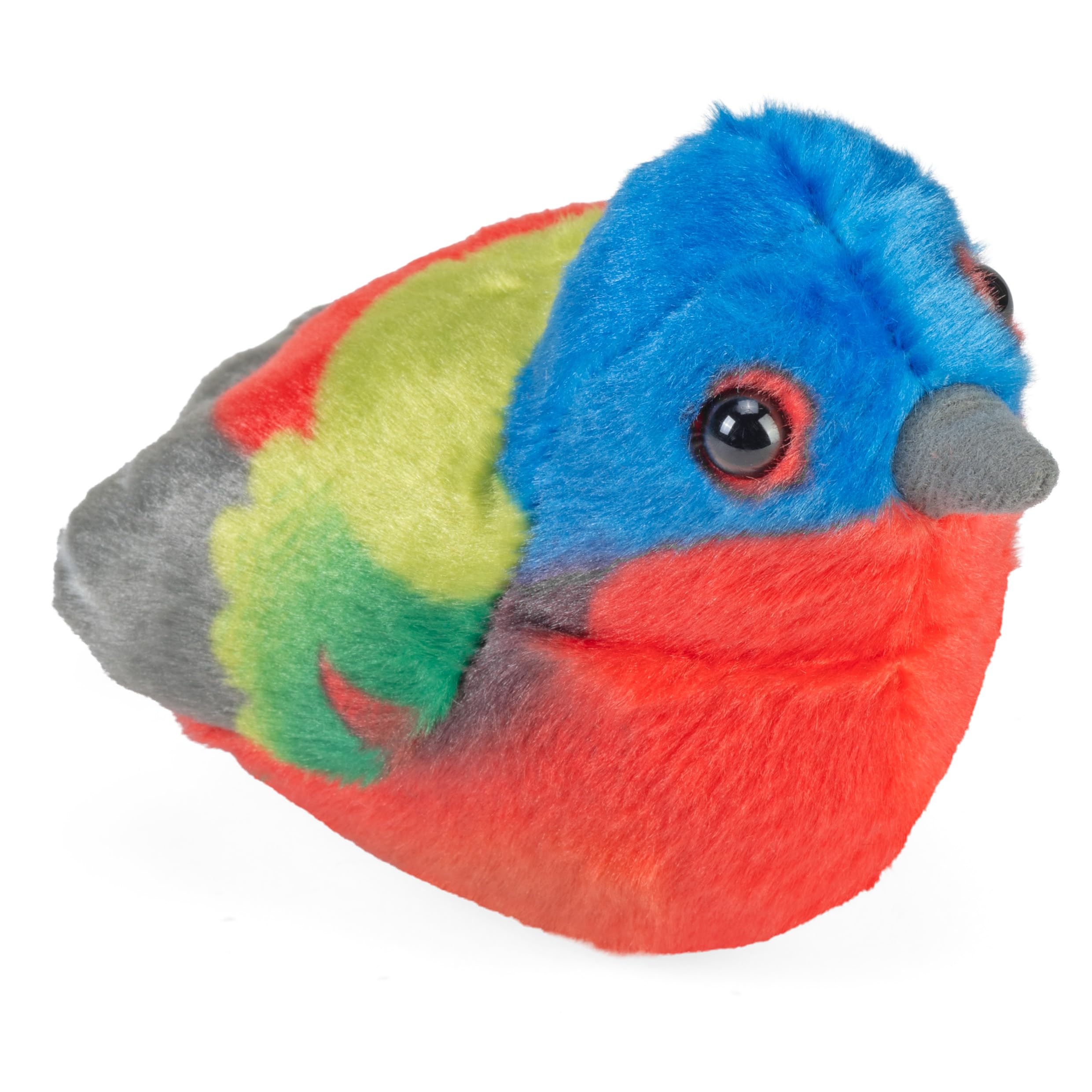 Amazon.com: Wild Republic Audubon Birds Painted Bunting Plush with